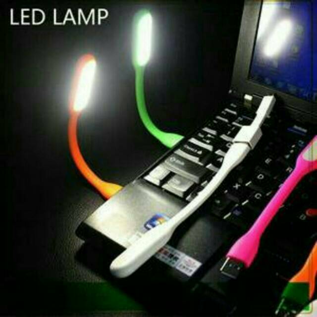 LAMPU LED USB FLAXIBE / LAMPU USB SIKAT