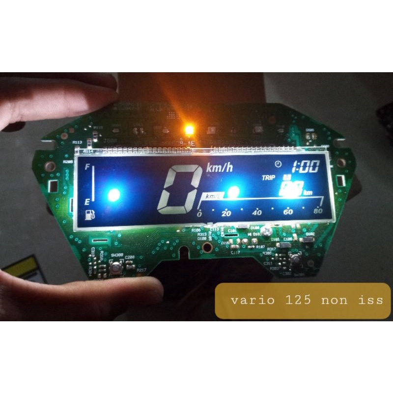 lcd mesin pcb speedometer spidometer all new vario 125 non iss