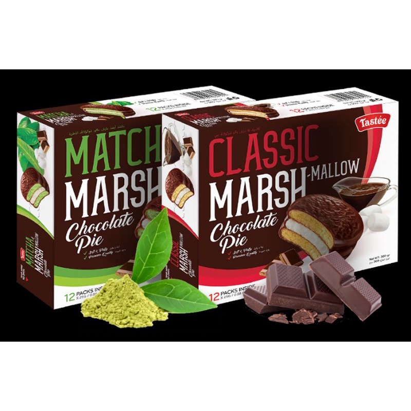 

Taste Matcha/Classic MarshMellow Chocolate Pie