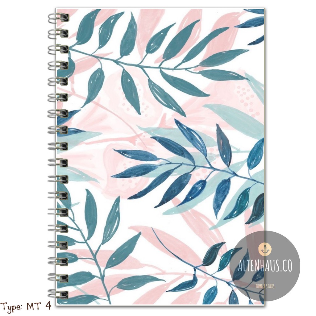 

READY STOCK Buku Catatan (Notebook) Custom Book Jilid Spiral. Planner Buku Agenda Tipe Mt2
