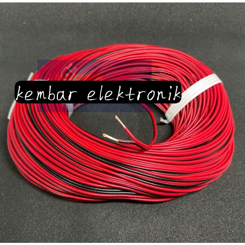 Jual Kabel Awg Double X Merah Hitam Kabel Awg X Meter Shopee Indonesia