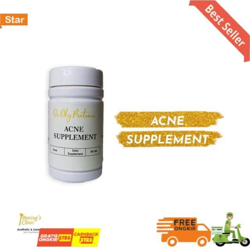 Bening zskincare Acne Suplement 30 Capsul Supplement Jerawat Benings Clinic