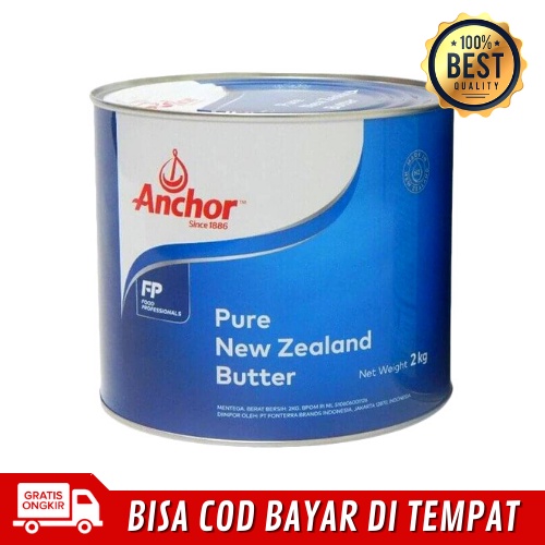 

Anchor Salted Butter Repack 500 gr Mentega Premium Murah Grosir