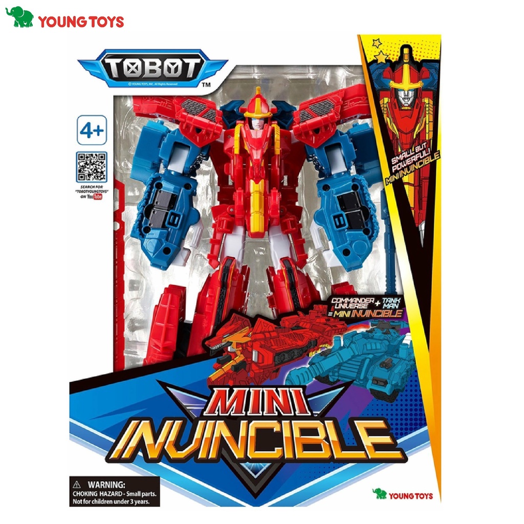 TOBOT Galaxy Detectives Mini Invincible Figure