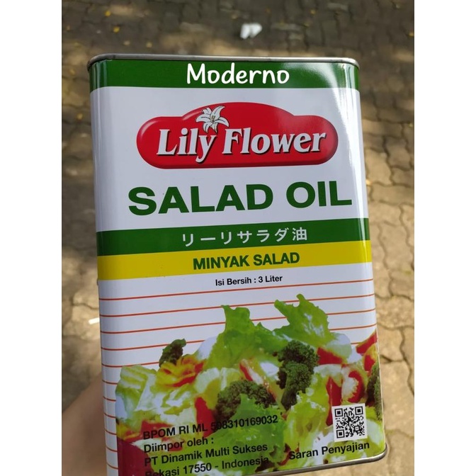 

Lily salad oil 3 Lt Liter