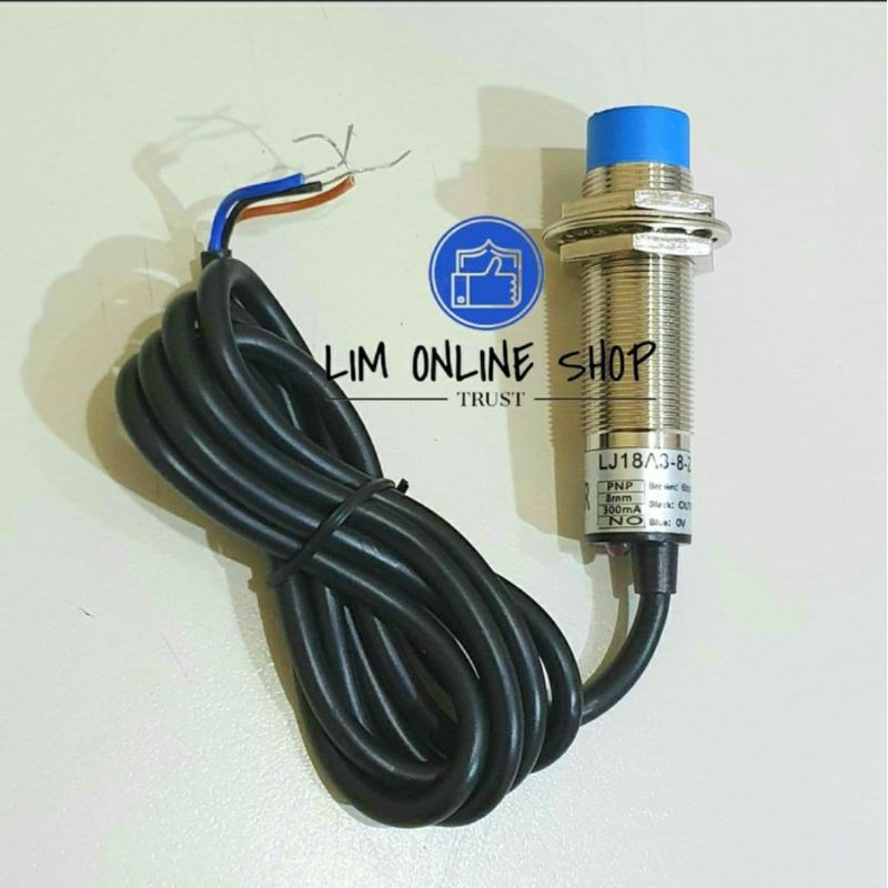 SENSOR LJ18A3-8-Z-BY-PNP NO DIAMETER 18MM DC 6V - 36V INDUCTIVE SENSOR PROXIMITY