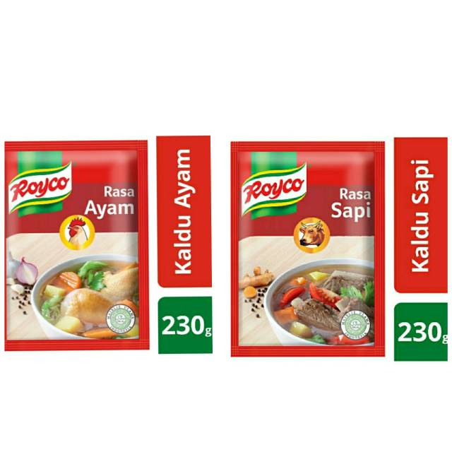 

ROYCO Kaldu Ayam//Sapi 230g