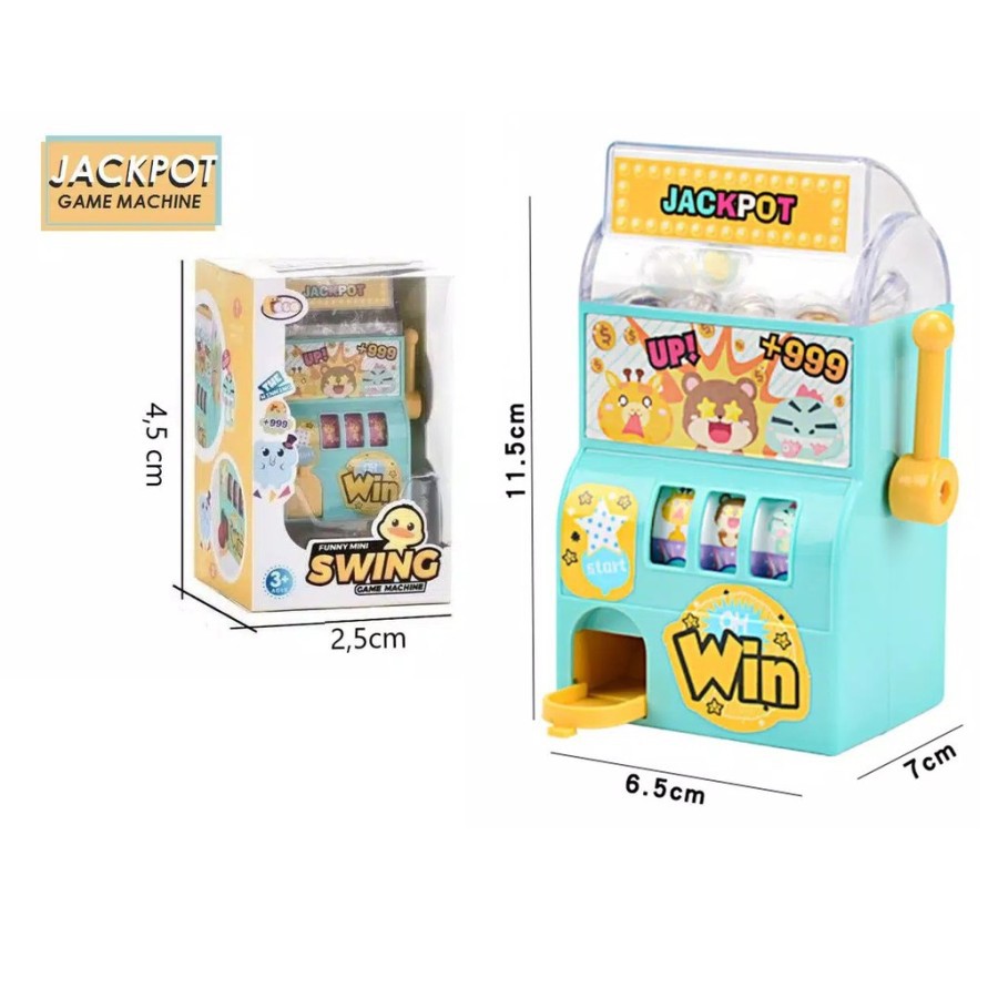 MWN Mainan Anak Funny Mini Swing Game Machine No.88513-1