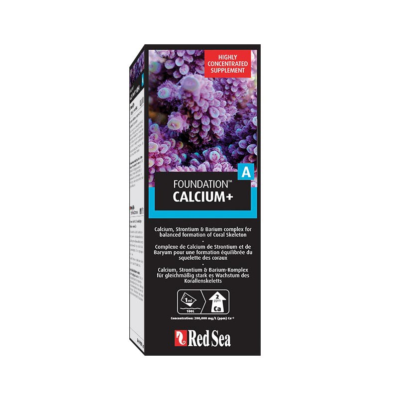 

Red Sea - Foundation A (Calcium+) isi 500ml (Coral Air Asin)