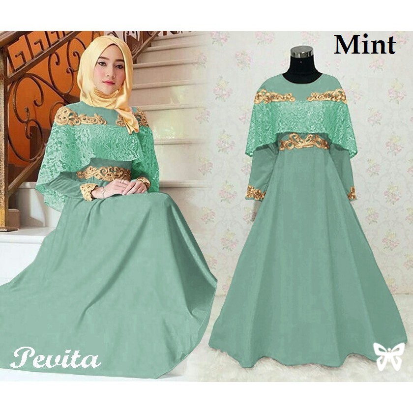 HOPYLOVY - Gamis Wanita Pevita Dress