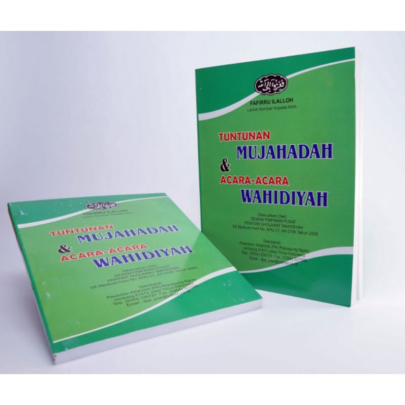BUKU TUNTUNAN MUJAHADAH