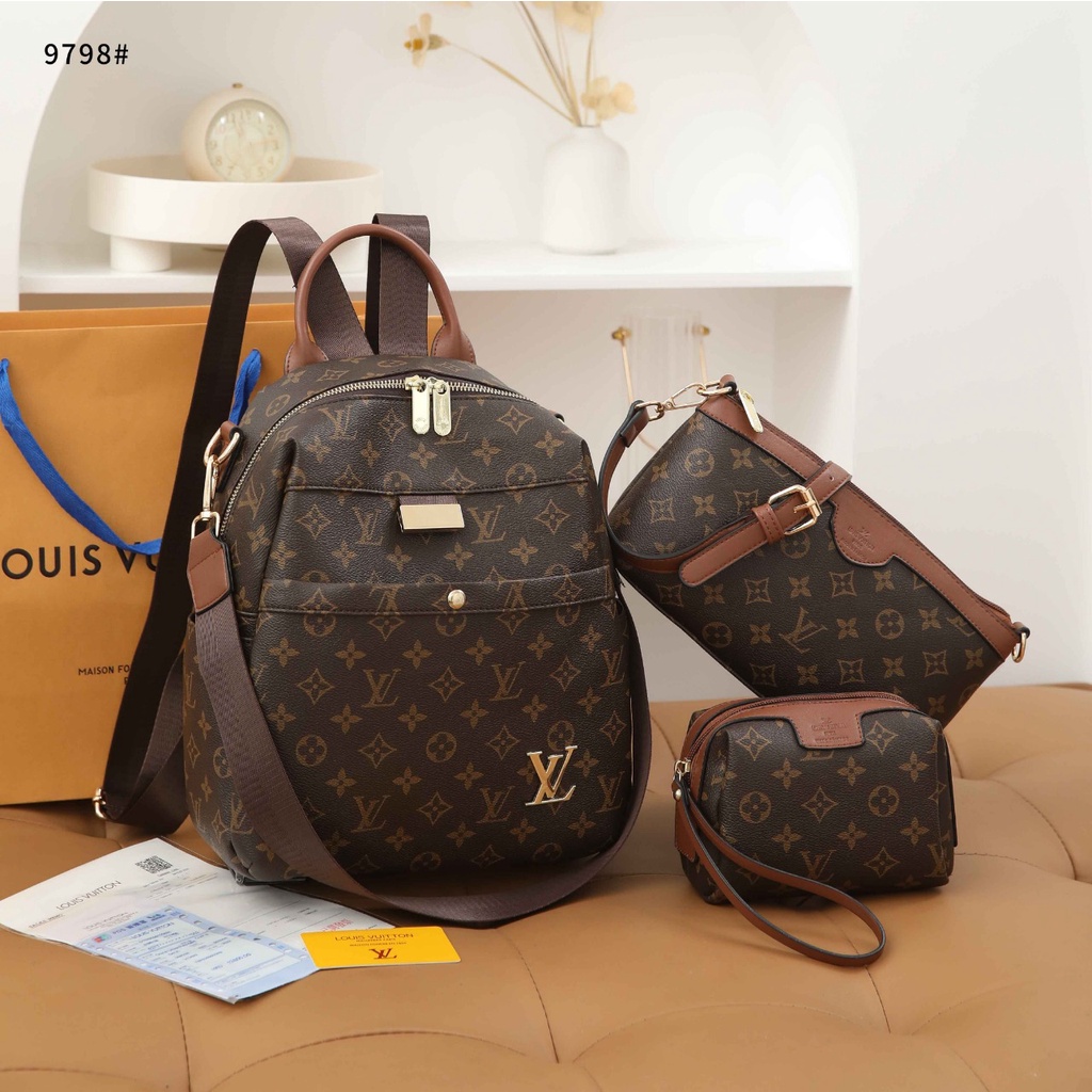 LV 3in1  Backpack Shoulder Bag 9798