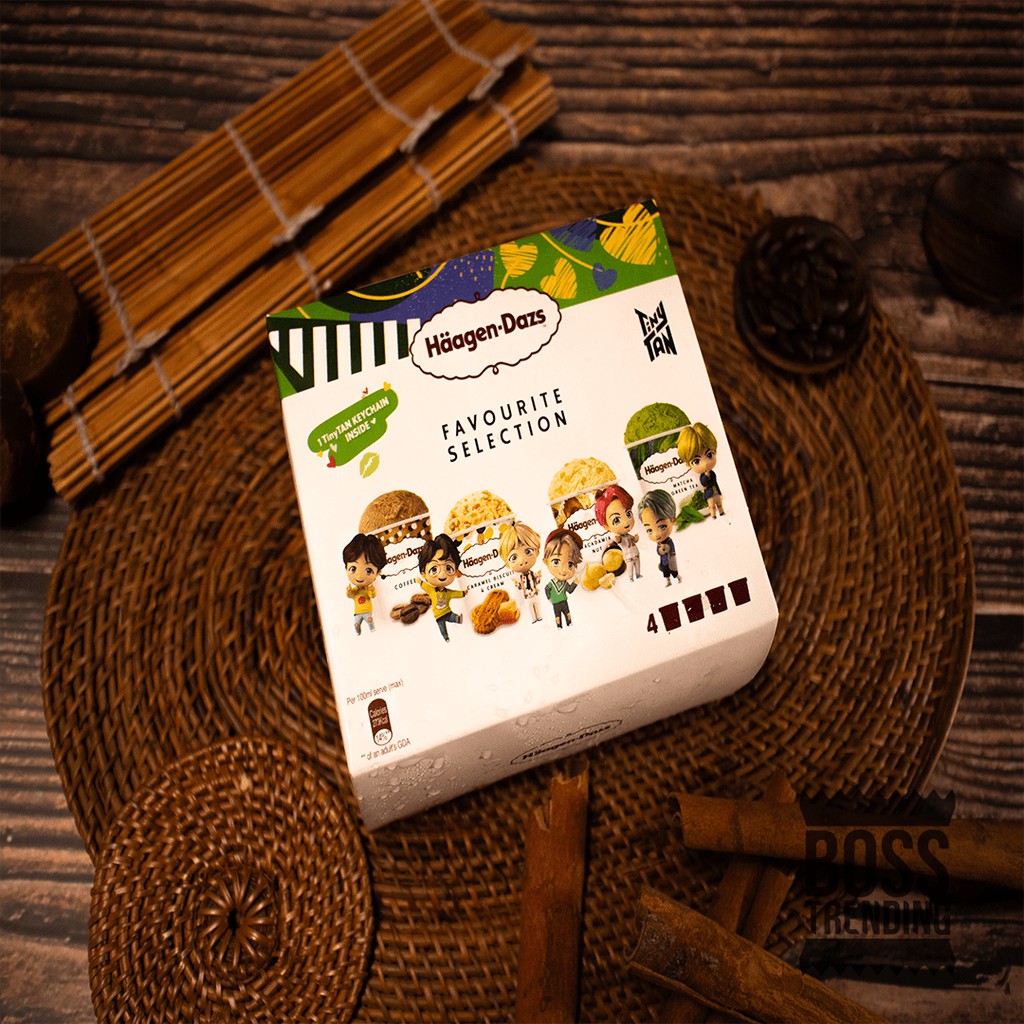 HAAGEN-DAZS x BTS ICE CREAM (Favourite Selection)