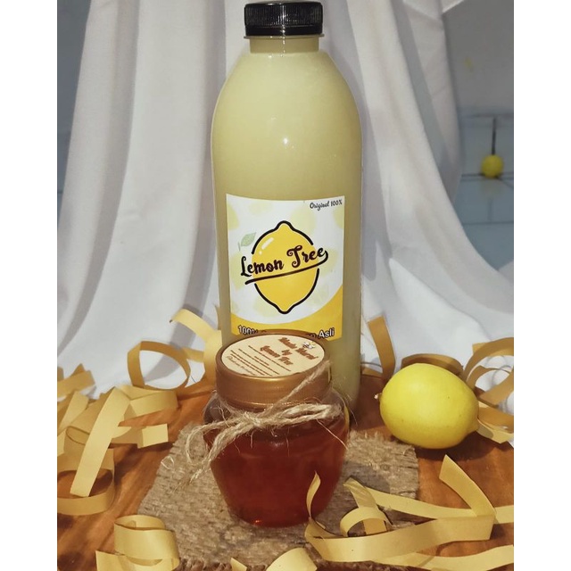 

paket lemon 1L + madu murni baduy 650g
