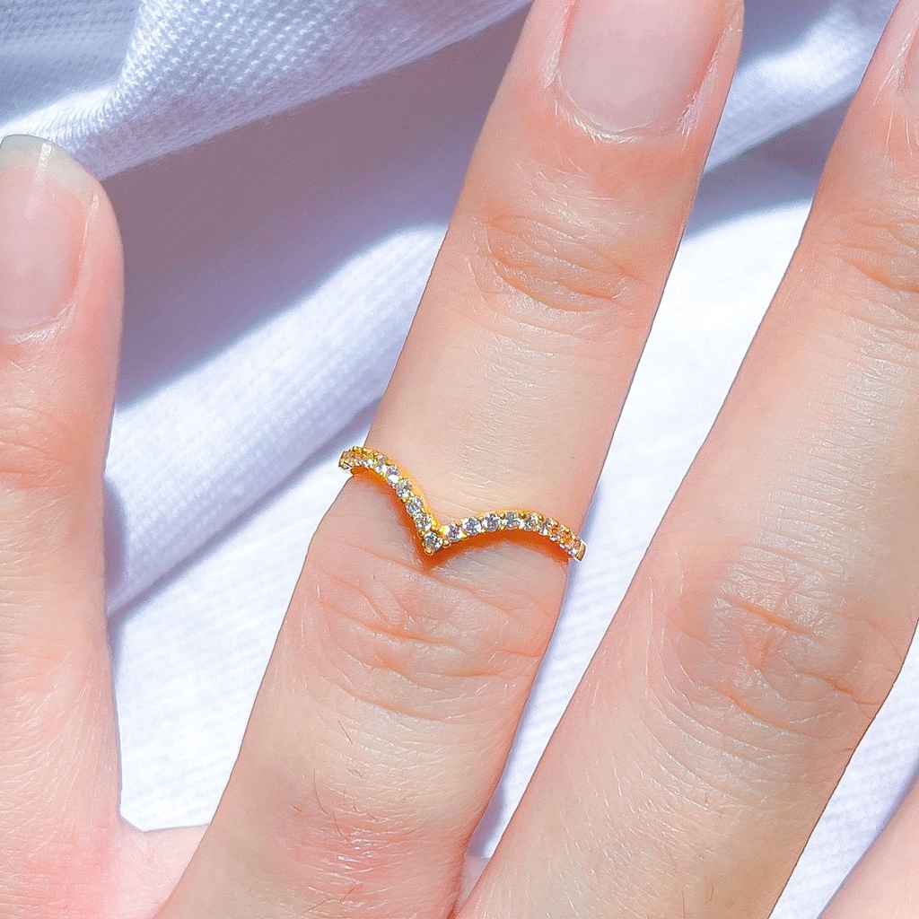 Banyak motif yaa Cincin gelang anak dan dewasa emas asli kadar 700 70 16k aurel fuji mahkota queen V permata mewah ringan 1 satu gram gr g aesthetic korean gold