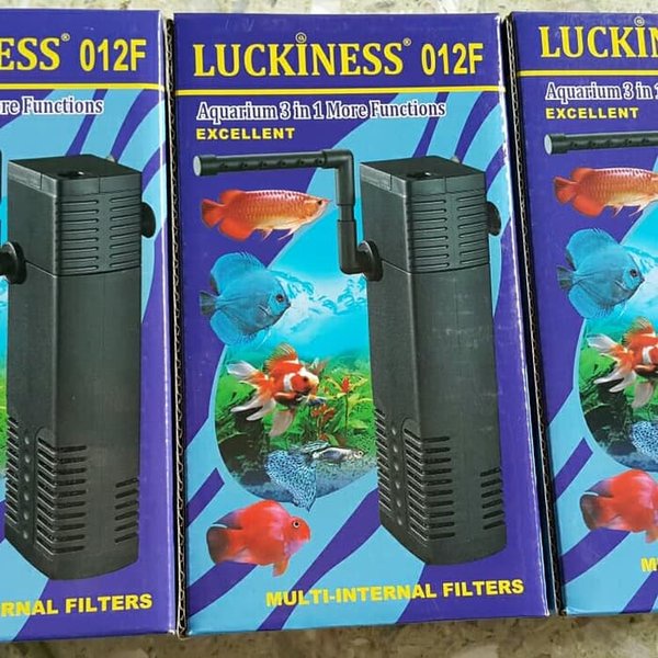 LUCKINESS 012F &amp; 018F Pompa Filter Internal Aquarium 800L 1100L 1000L