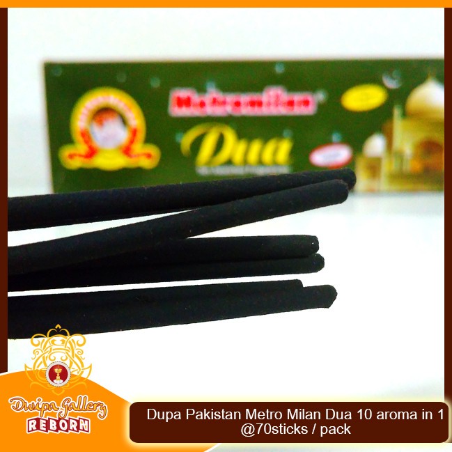 Dupa/ Hio Wangi Pakistan Metro Milan Dua 10 aroma in 1 @70 sticks/pack