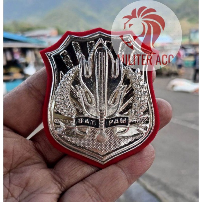 Atribut Kewenangan Satpam Putih - Pin Kewenangan