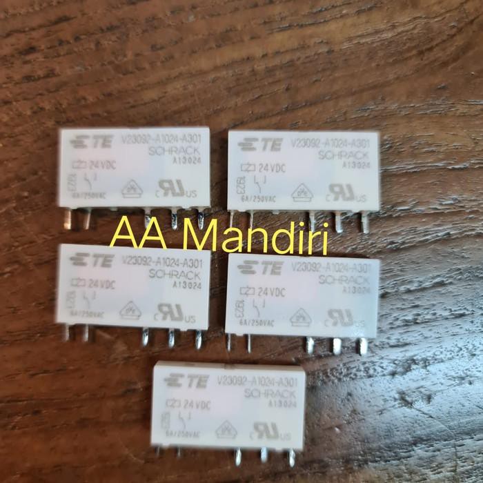 Relais De Puissance SCHRACK V23092-A1024-A302 - 24VDC, 4 Broches - Neuf Sous Emballage