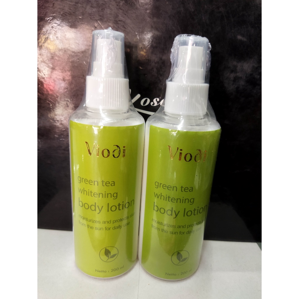 VIODI WHITENING BODY LOTION GREEN TEA 200ML