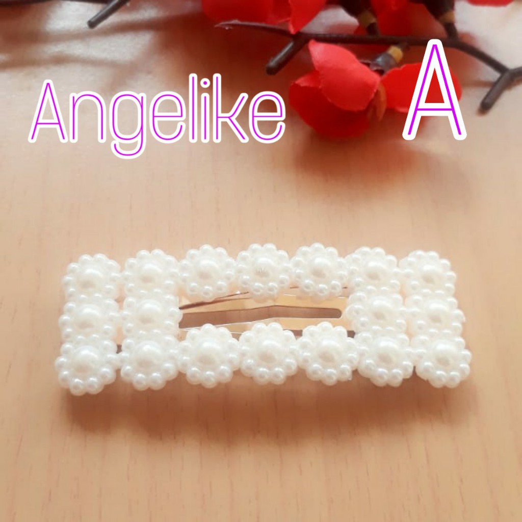 J03 Jepit Rambut Korea Aksesoris Rambut Cantik Unik Wanita