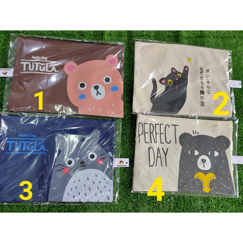 TAS POUCH KARAKTER LUCU KAWAII