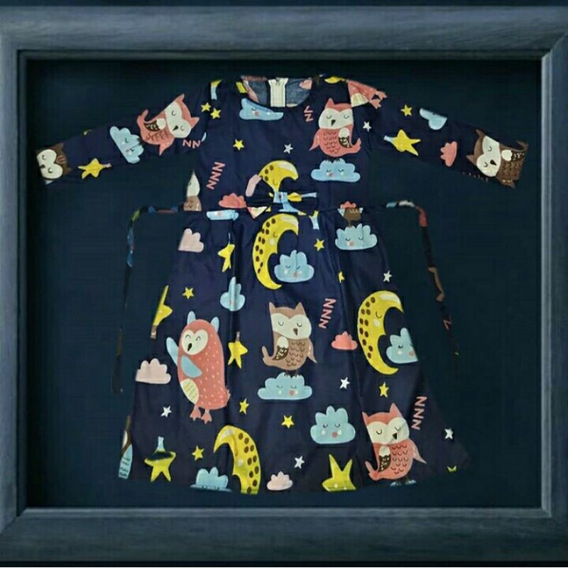 Gamis Anak Karakter Usia 3 - 5 Tahun Homemade by KikyCollection18