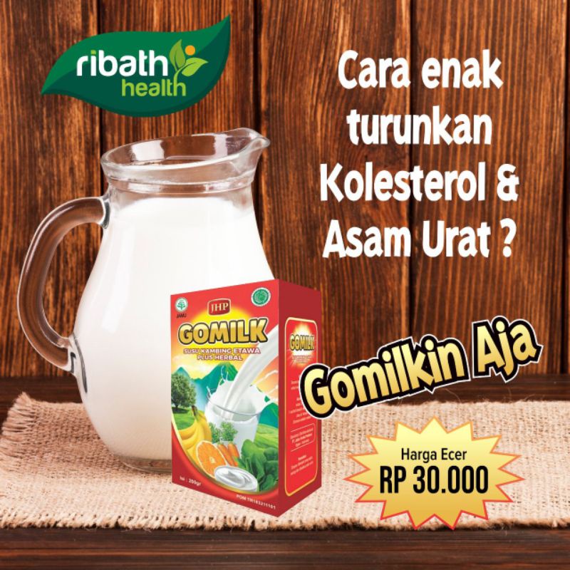 

GOMILK SUSU KAMBING ETAWA PLUS HERBAL