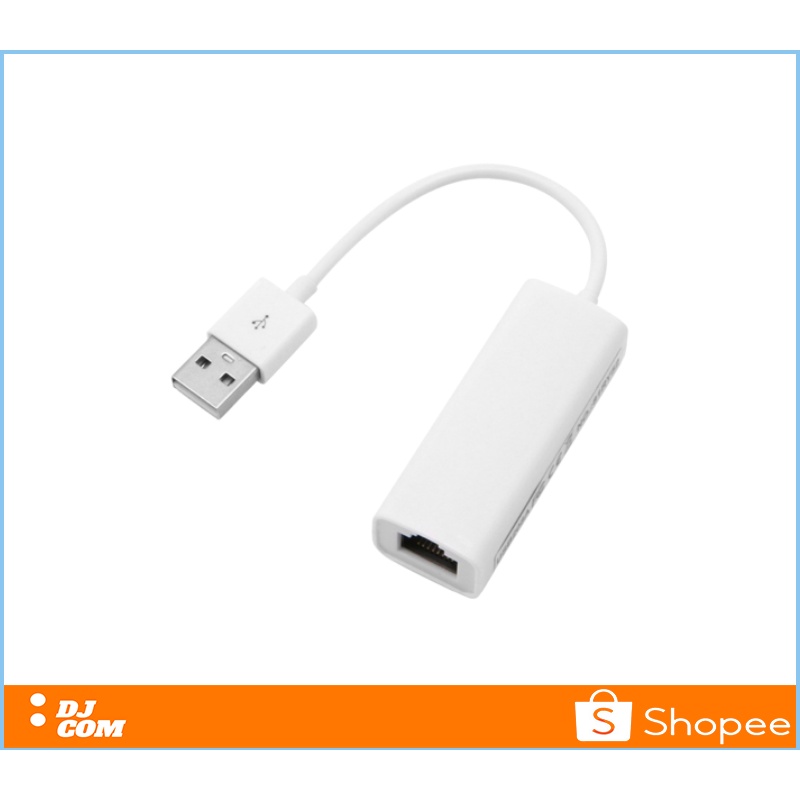 Kabel Converter USB To LAN RJ45 Adapter Set Top Box PC Komputer Laptop