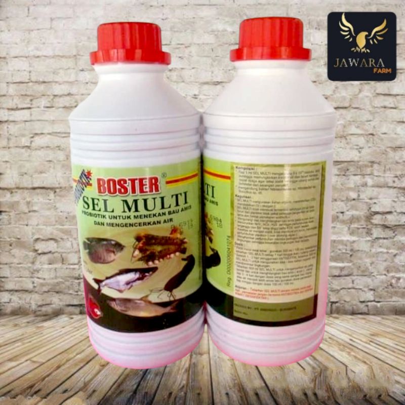BOSTER SEL MULTI 1 L Probiotik Untuk Ikan