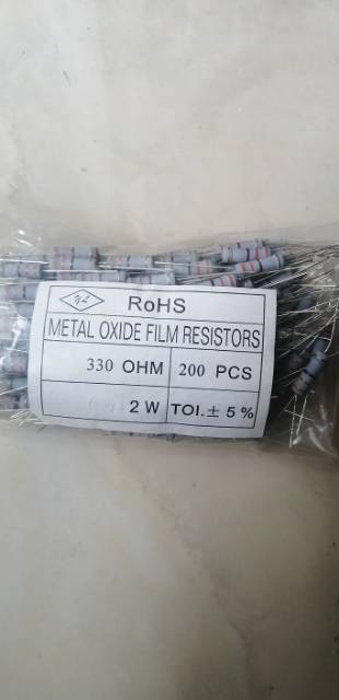 RESISTOR 330 OHM. 2 WATT