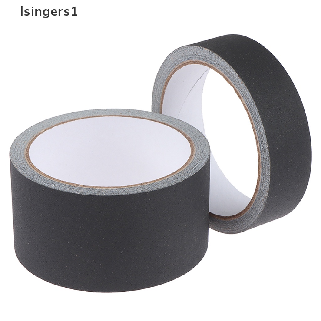 (lsingers1) Tape Matte Warna Hitam Untuk Reparasi Buku
