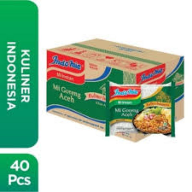 

Indomie Goreng Aceh, 1 dus isi 40 pcs