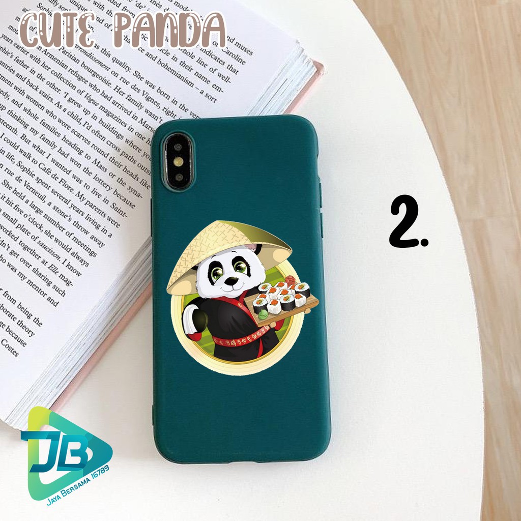 SOFTCASE CUTE PANDA VIVO Y91 Y17 Y12 Y15 Y93 Y95 Y81 Y83 Y71 Y53 V5 V7 Y30 Y50 V17 Y11 S1 PRO JB3391