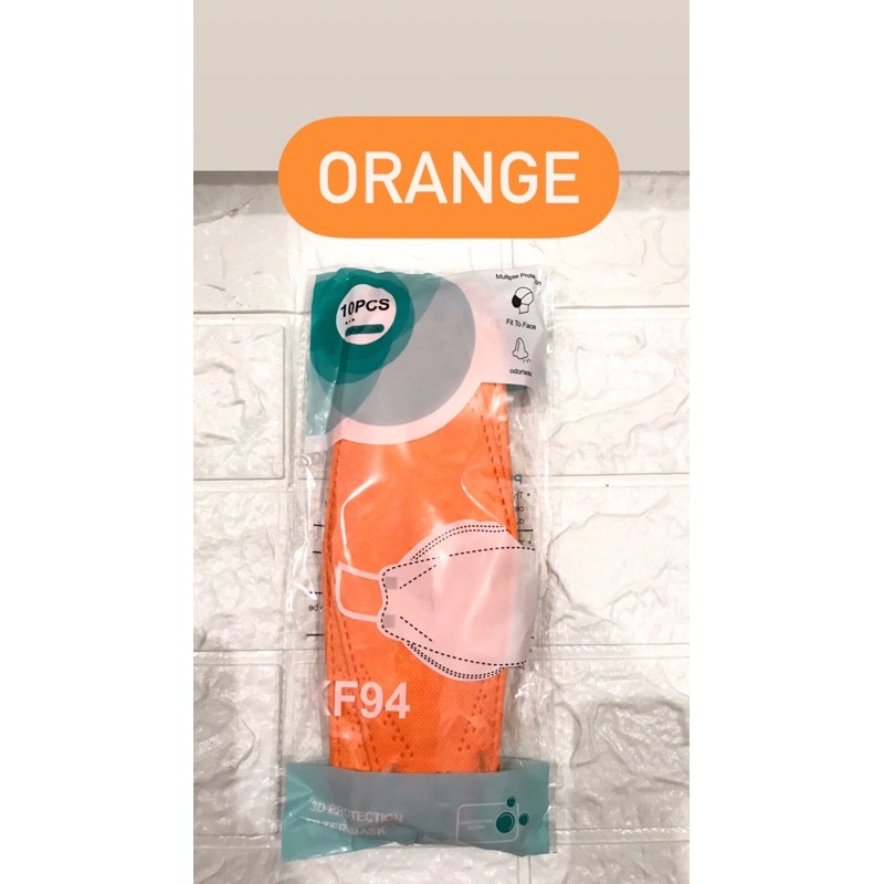 Masker KF94 Non Medis ORANGE
