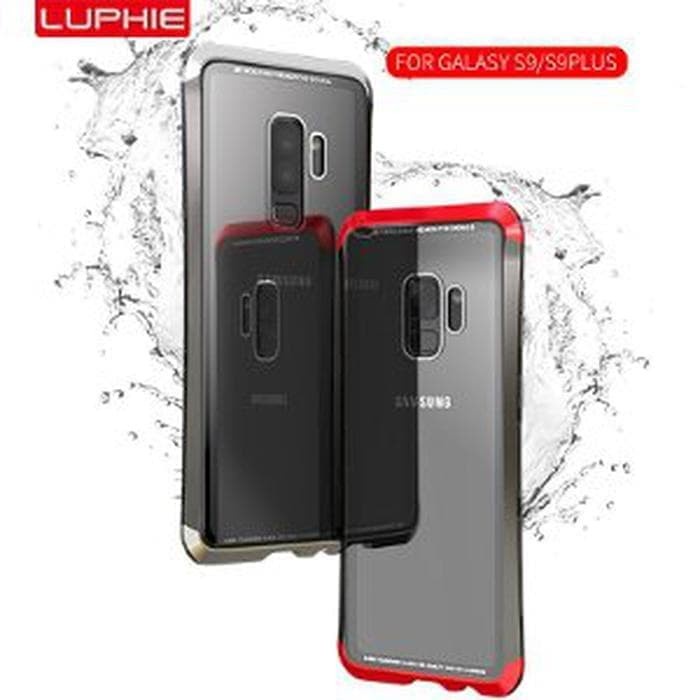 LUPHIE BUMPER CASE SAMSUNG GALAXY S9+ METAL ALUMINIUM COVER S9 PLUS
