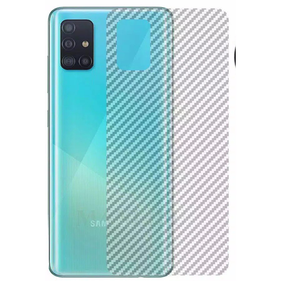 Garskin Carbon 3D REALME NARZO 20/20 PRO  Back Screen Protector Transparant Skin