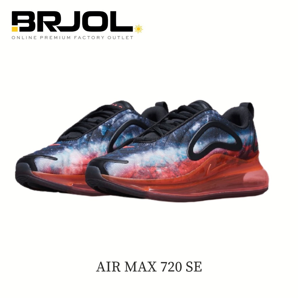 SEPATU LARI PRIA ORIGINAL AIR MAX 720 SE CW0904001 OLAHRAGA MERAH MIX