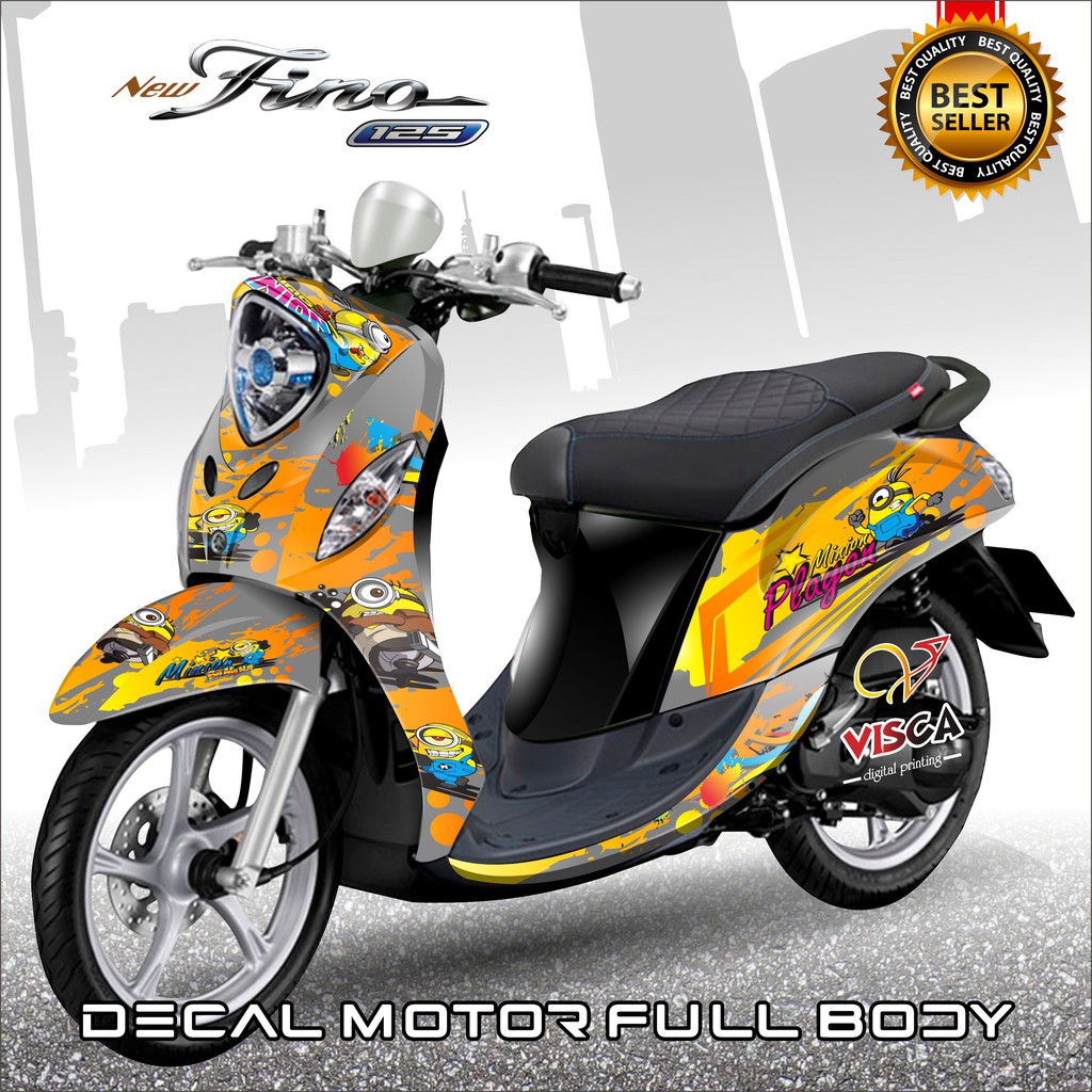 Jual Sticker Decal Fino 125 Full Body Dekal Fino Fi Minnion Indonesia Shopee Indonesia