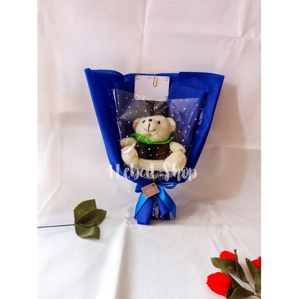 Buket Boneka Wisuda Murah/buket wisuda/kado wisuda/buket boneka murah/kado romantis/kado valentine/k