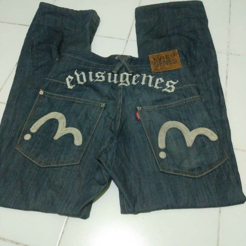 jeans evisu genes