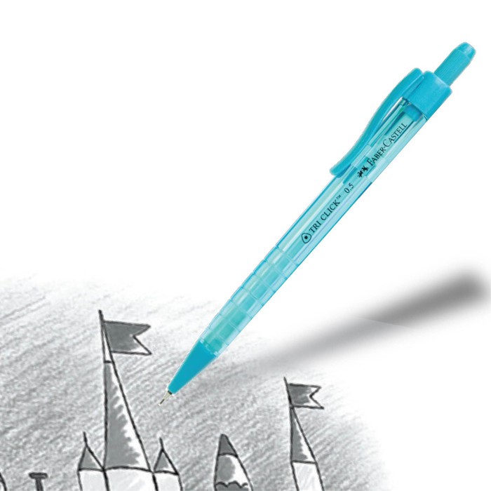 

Faber-Castell Mechanical Pencil Tri Click / Pencil Mechanic Faber Castell / Pencil Mechanic 2B