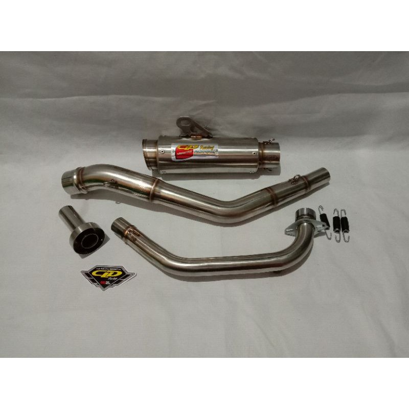 KNALPOT CLD RACING TYPE MONSTER RACE NEW CBR 150 R & NEW CB 150 R FACELIFT,SONIC 150,VIXION NEW/NVL,