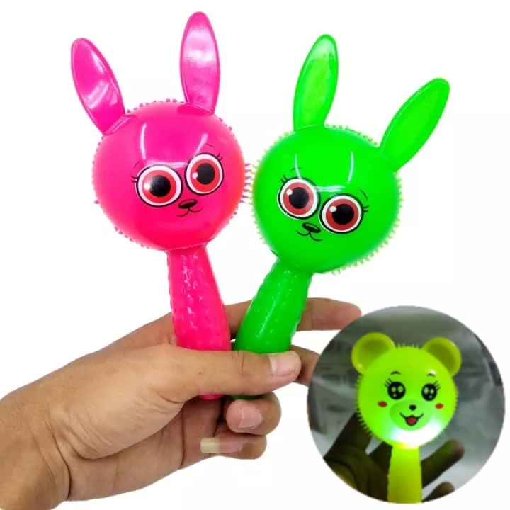 Mainan Bayi Anak Ncit Ncitan Lampu Yoyo Jelly Ubur Ubur Puffer Ball-4