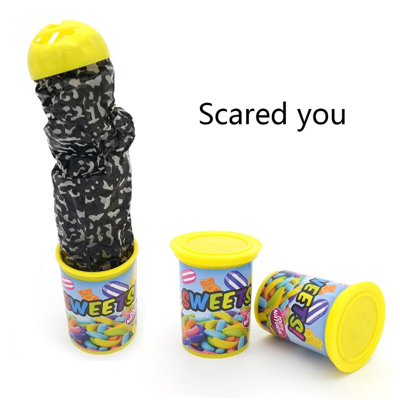 Mary Gag Kado Anak &amp; Dewasa Kids Game Prank Candy Bisa Dengan Spring Snake Untuk Usia4Th+Anak/Dewasa