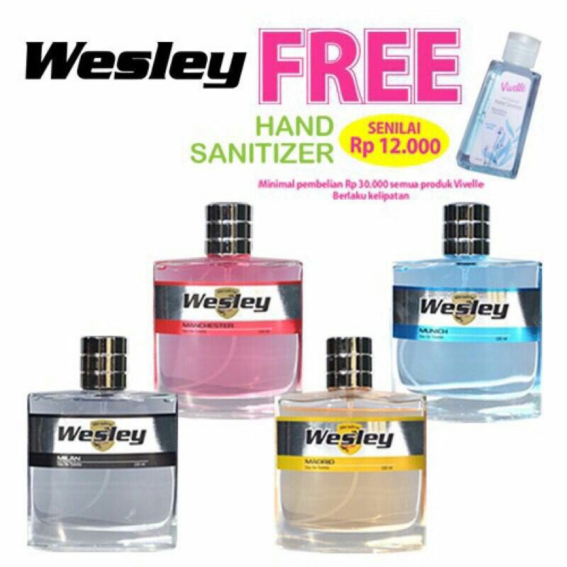 Parfum Pria Wesley EDT 100ml