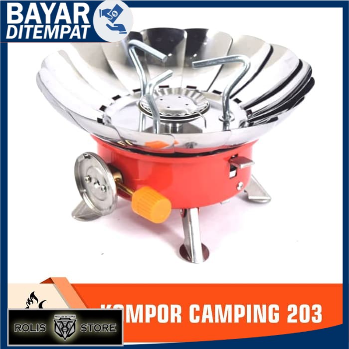 Kompor Kotak Kembang LH 203 Portable Stove Camping / Kompor Hiking