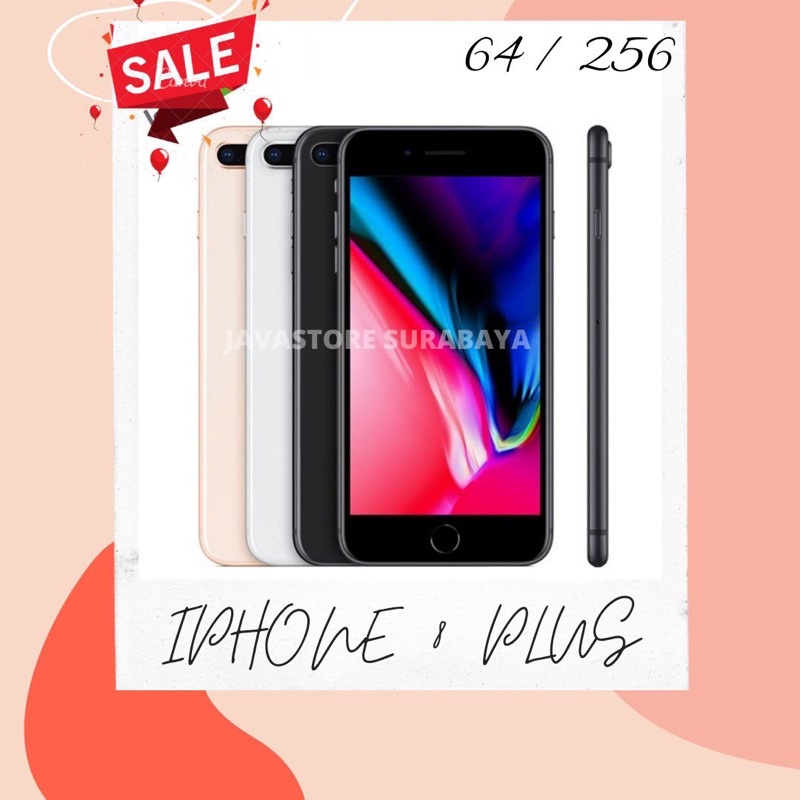 IPHONE 8 PLUS 256GB FULLSET second garansi  international