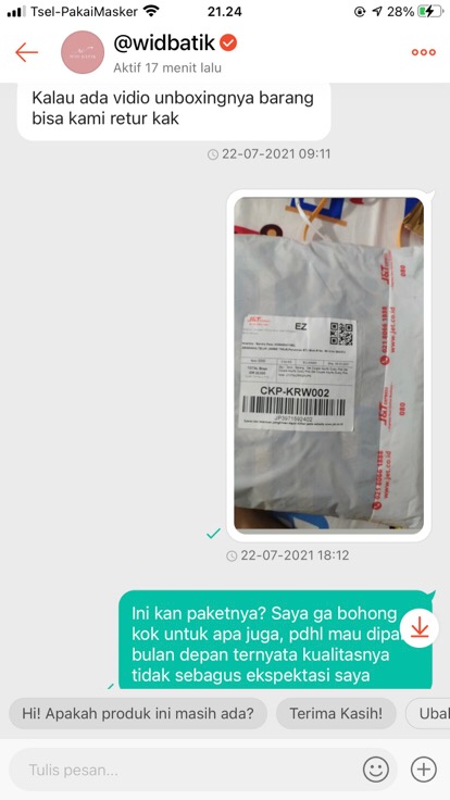 Set Couple Asyifa Dusty Pink