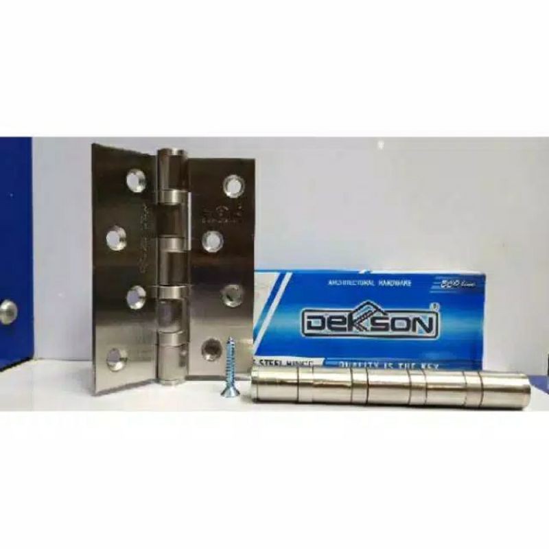 engsel pintu 4" inch  dekkson ess eL 4 x 3 x 3mm 4bb sss